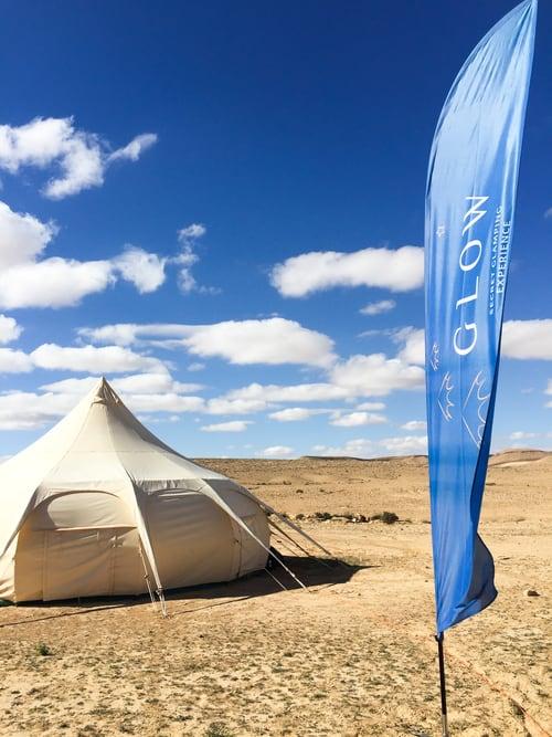 A successful collaboration in the desert of Israel with A unique concept – Glamping | Sheila Baron | Israeli Travel Bloggers and influencers