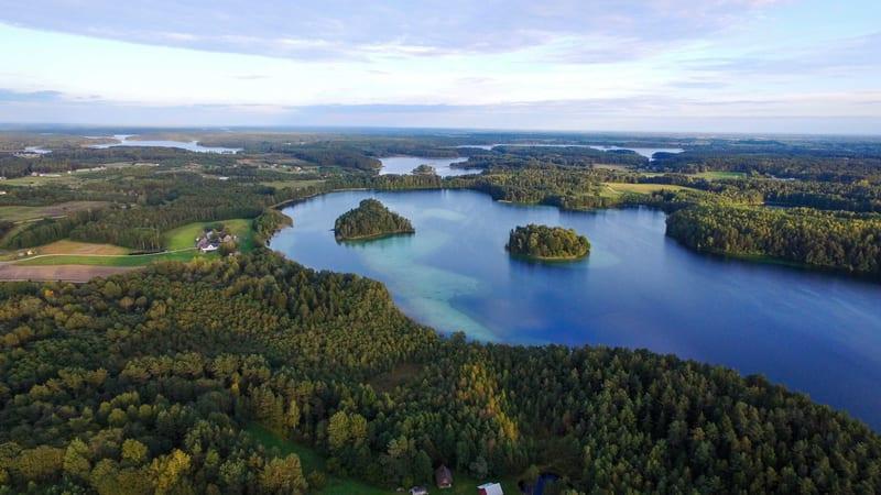 Moletai from above | Photo by Moletai Tourism Bureau