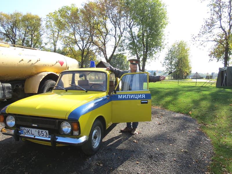 Police car Technical museum Moletai | Photo by: Ronit Shimron